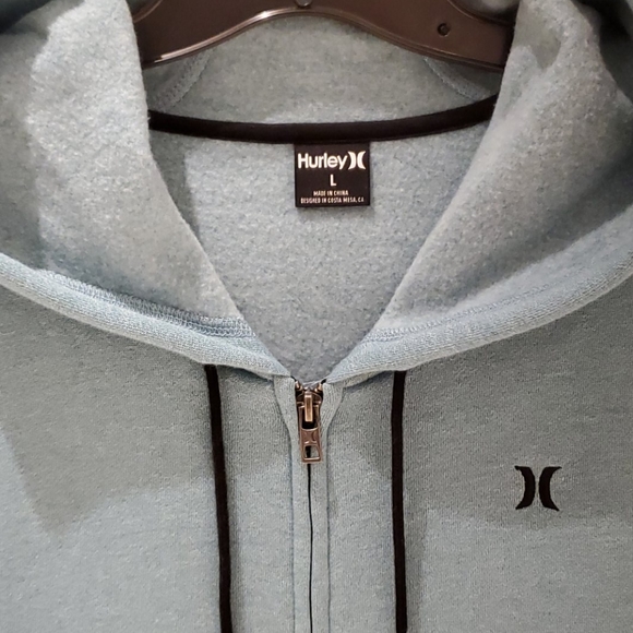 Hurley Men's Branstad Colorblocked Zip Hoodie - Picture 8 of 10